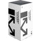 Black and White Arrows XBox Series X Digital Edition Console Skin